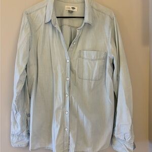 Light Blue Button-Up Shirt